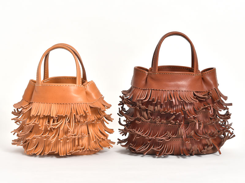 ヘルツの革で作ったフリンジトートバッグ「革鞄のHERZ(ヘルツ)公式通販」