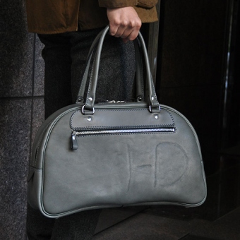 一点モノ・焼印鞄】マディソンバッグ(BR-C-149-M)の手作り革鞄 